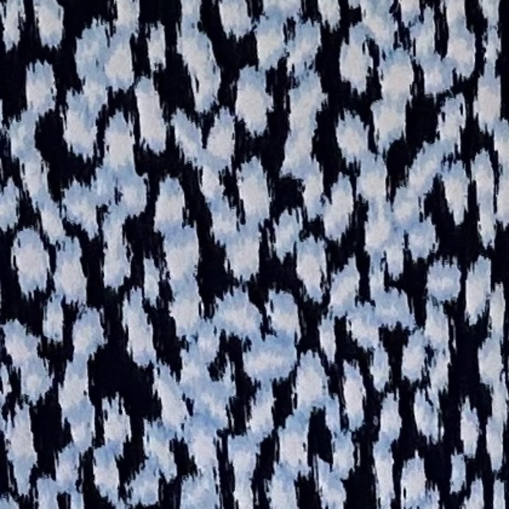 MICHAEL Michael Kors Blue Ikat Sleeveless Flounce Dress, Size Small - Picture 5 of 6